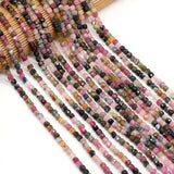 Natural Stone Loose Beads Square Shape Lapis Lazuli Fluorite Garnet