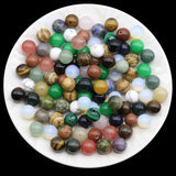 Mixed Natural Stone Beads for DIY Jewelry, Quartz Tiger's Eye Opal Agate