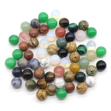 Mixed Natural Stone Beads for DIY Jewelry, Quartz Tiger's Eye Opal Agate