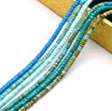 Natural Turquoise Spacer Beads Cross for DIY Jewelry Making