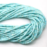 Natural Turquoise Spacer Beads Cross for DIY Jewelry Making