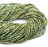 Natural Turquoise Spacer Beads Cross for DIY Jewelry Making