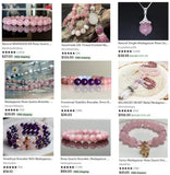 Madagascar Rose Quartz Beads for DIY Jewelry Making 15 Inch
