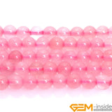 Madagascar Rose Quartz Beads for DIY Jewelry Making 15 Inch