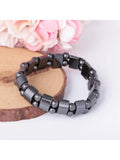 Magnetic Hematite Health Bracelet Magnetite Malachite Crystal Healing Bangle