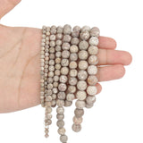 Natural Stone Maifan Jades Beads Matte Round Loose Spacer Beads 4-10mm
