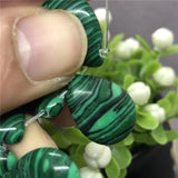 Natural Stone Malachite Agate Water Drop Shape for Jewelry