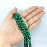 Natural Stone Malachite Round Loose Beads 6 8 10MM Strand
