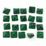 Natural Malachite Pyramid Aventurine Chakra Sandstone Ornament Home Statue