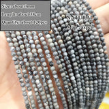 Natural Stone Map Jaspers Loose Beads for Jewelry Making