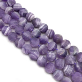 Matte Dull Purple Amethyst Quartz Beads 4-12mm