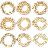Matte Hematite Buddha Bead Spacer Loose Beads for Jewelry Making