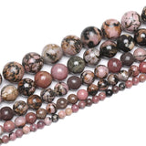 Matte Tiger Eye Morganite Agates Stone Beads 15'' 4-12mm