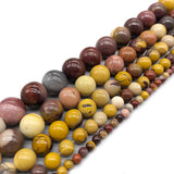 Mookaite Egg Yolk Loose Beads 4 6 8 10 12MM for Jewelry Making