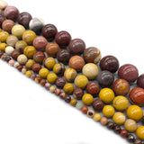 Mookaite Egg Yolk Loose Beads 4 6 8 10 12MM for Jewelry Making