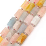 Natural Stone Morganite Cylinder Beads 8*11 mm
