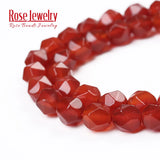 Red Agates Carnelian Round Loose Beads 8MM for Jewelry Making