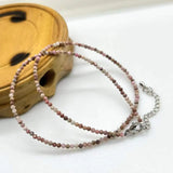 Natural Stone Necklace Spinel/Lapis Lazuli/Amazonite/Tourmaline/Agate/Amethyst
