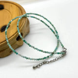 Natural Stone Necklace Spinel/Lapis Lazuli/Amazonite/Tourmaline/Agate/Amethyst