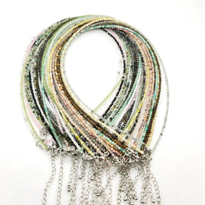 Natural Stone Necklace Spinel/Lapis Lazuli/Amazonite/Tourmaline/Agate/Amethyst
