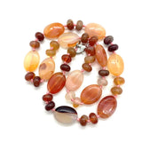 Natural Stone Necklace Tiger Eye Beads Malachite 13x18mm Bracelet