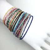 Natural Stone Necklace Spinel Sun stones Agate Tourmaline Zircon Amethyst