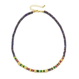 Bohemian Vintage Natural Stone Necklace Choker Jewelry