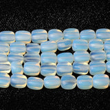 Natural Stone Opal Beads Opalite 8x12mm for DIY Jewelry Making