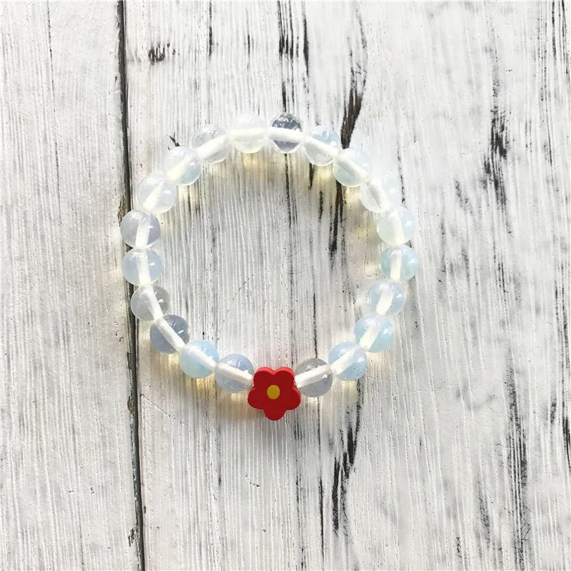 Opal Kids Children's Bracelet Little Flower Bracelets Girl Boy Jewelry