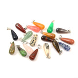 Water Drop Opal/Malachite Pendant for Jewelry Making