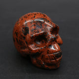 Natural Stone Human Head Shape Ornaments for DIY Decor 30x50-35x50mm