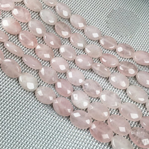 Oval Faceted Agates Scattered Beads DIY Jewelry Making