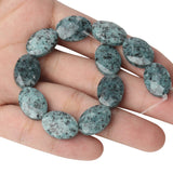 Natural Stone Oval Faceted Beading Agates Crystals Beads for Jewelry Making