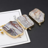 Persian Gulf Agate Stone Pendant for Jewelry Making