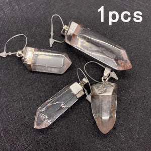 Natural Stone Pendant Ladies Necklace Crystal Quartz Miner