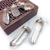 Natural Stone Pendant Ladies Necklace Crystal Quartz Miner