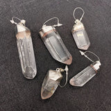 Natural Stone Pendant Ladies Necklace Crystal Quartz Miner