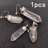 Natural Stone Pendant Ladies Necklace Crystal Quartz Miner