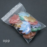 Rose Quartz Maple Leaf Natural Stone Pendant for Jewelry Making