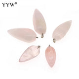 Natural Stone Pendant Pear Shape 17*50-22*60mm 5PCs/Bag