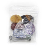7PC Natural Stone Pendant Quartz Agate Jade Amethyst Water Drop Healing Crystal