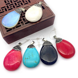 Natural Stone Pendant Necklace Pendant Jewelry