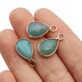 Natural Stone Pendants - Amethyst Amazonite Lapis