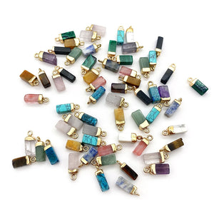 Natural Stone Pendants for Jewelry Making