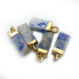 Natural Stone Pendants for Jewelry Making