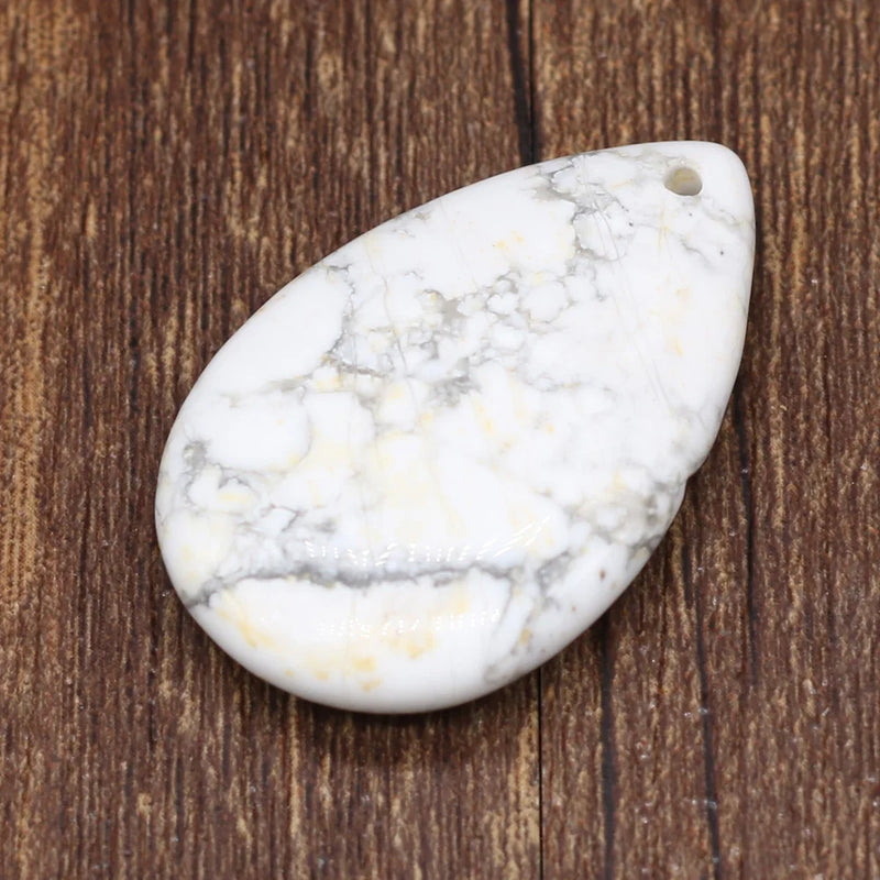 Natural Stone Agate Charms for DIY Jewelry Making