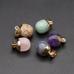 Natural Stone Pendants for Jewelry Making Women Necklace Earring