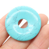 Natural Stone Pendants Agates Amethysts Opal Turquoises Charms Jewelry Making