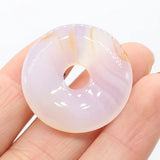 Natural Stone Pendants Agates Amethysts Opal Turquoises Charms Jewelry Making