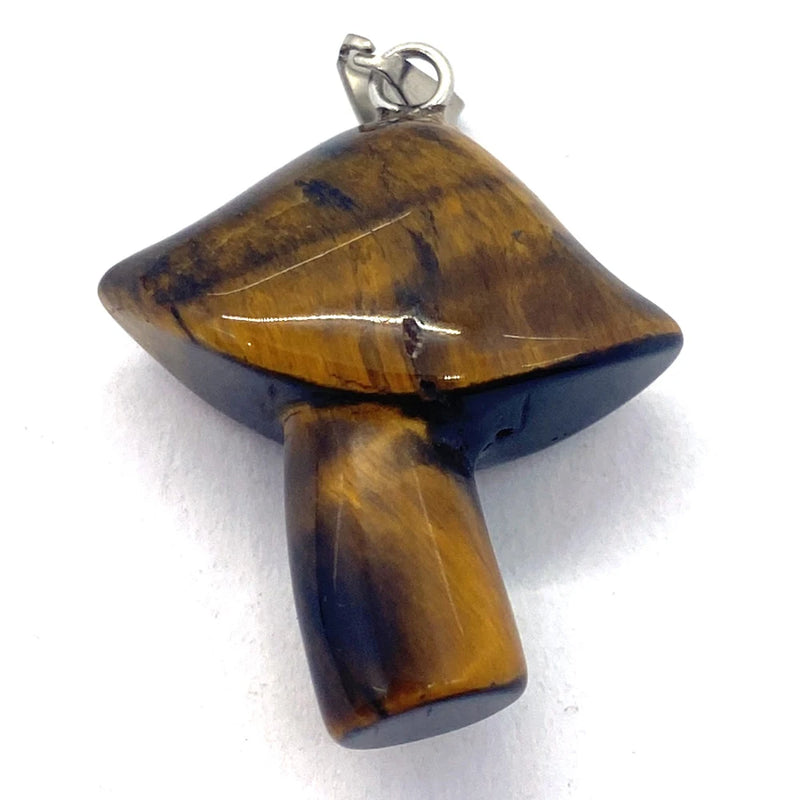 Natural Stone Pendants Opal Amethyst Crystal Quartz for DIY Jewelry Making